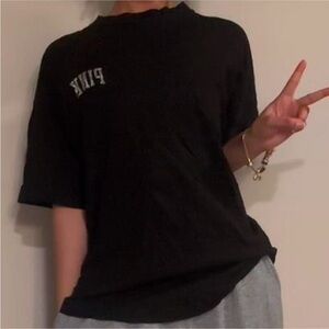 oversized victorias secret PINK shirt